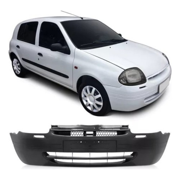 Parachoque Dianteiro Clio 2000 2001 2002 2003 Sem Furo