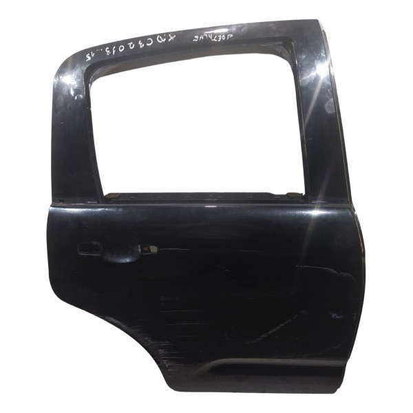 Porta Traseira Direita Citroen C3 2013 2015 Com Detalhe