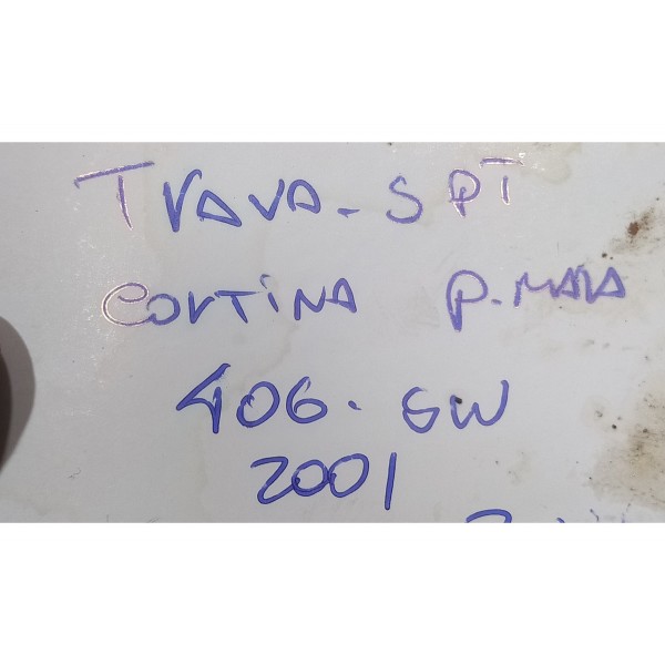 Trava Suporte Cortina Porta Malas Peugeot 406 Sw 2001